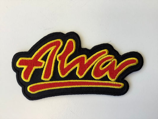 Alva Patch OG LOGO BLACK / RED / YELLOW