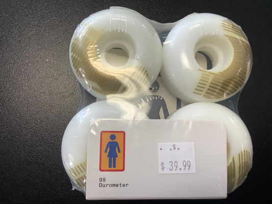 Girl skateboards wheels Hero staple 55mm
