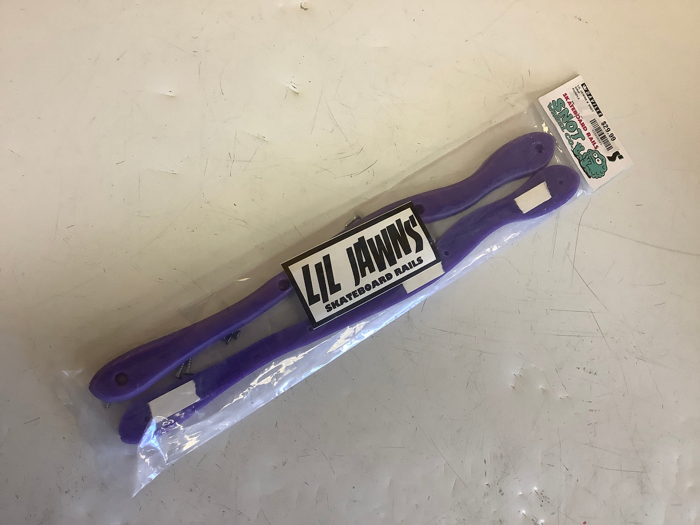 Lil Jawns x Snot purple drip rails