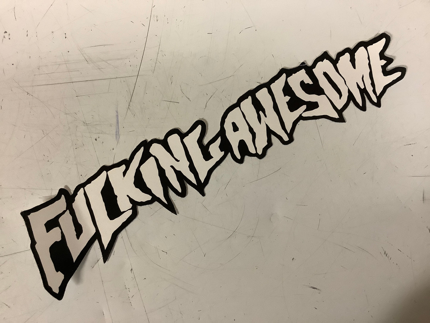 FA logo 9” sticker