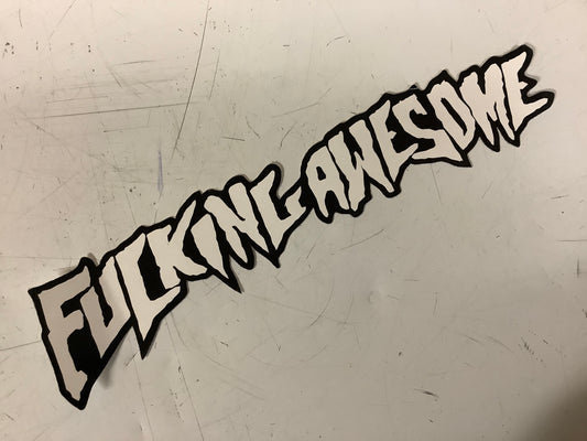FA logo 9” sticker