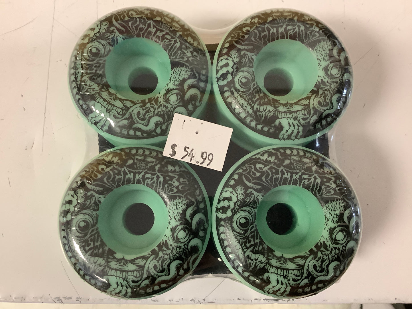 Spitfire Wheels F4 Demongate glow 54mm