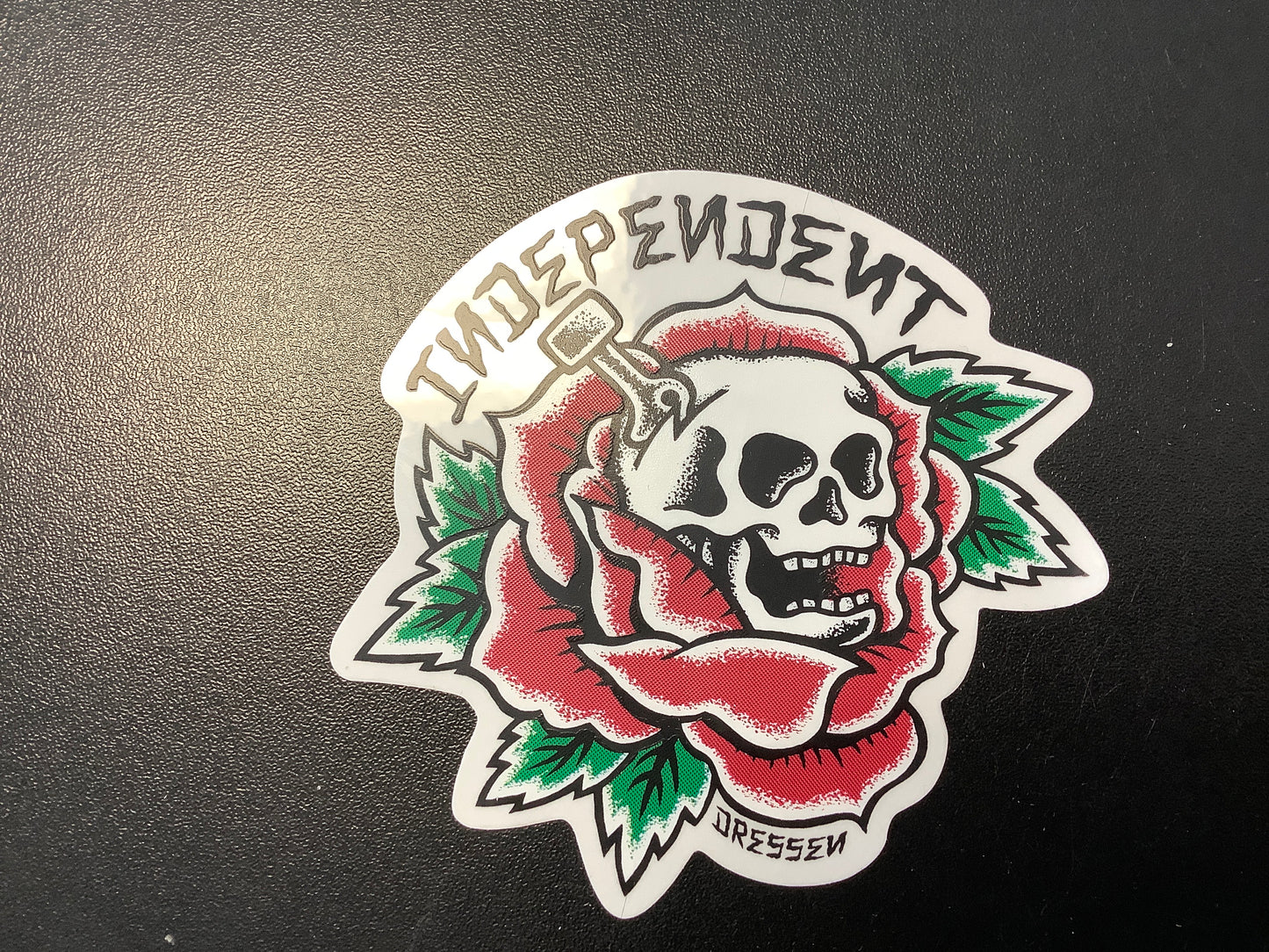 Independent Eric Dressen sticker color