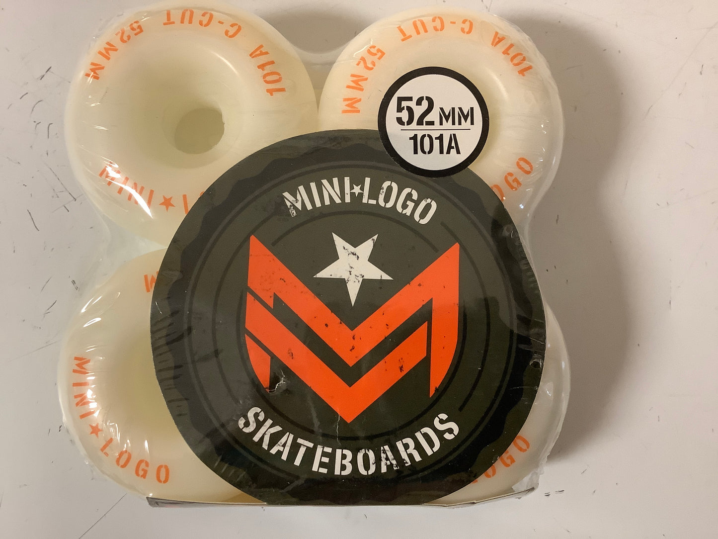 Mini logo wheels 52mm 101a du c-cut