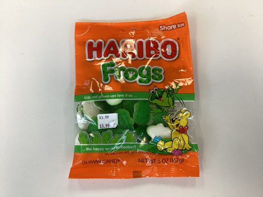 Haribo FROGS GUMMI CANDY SHARE SIZE 5oz