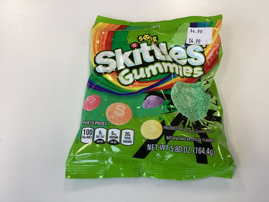 Skittles Gummies 5.8oz bag SOUR
