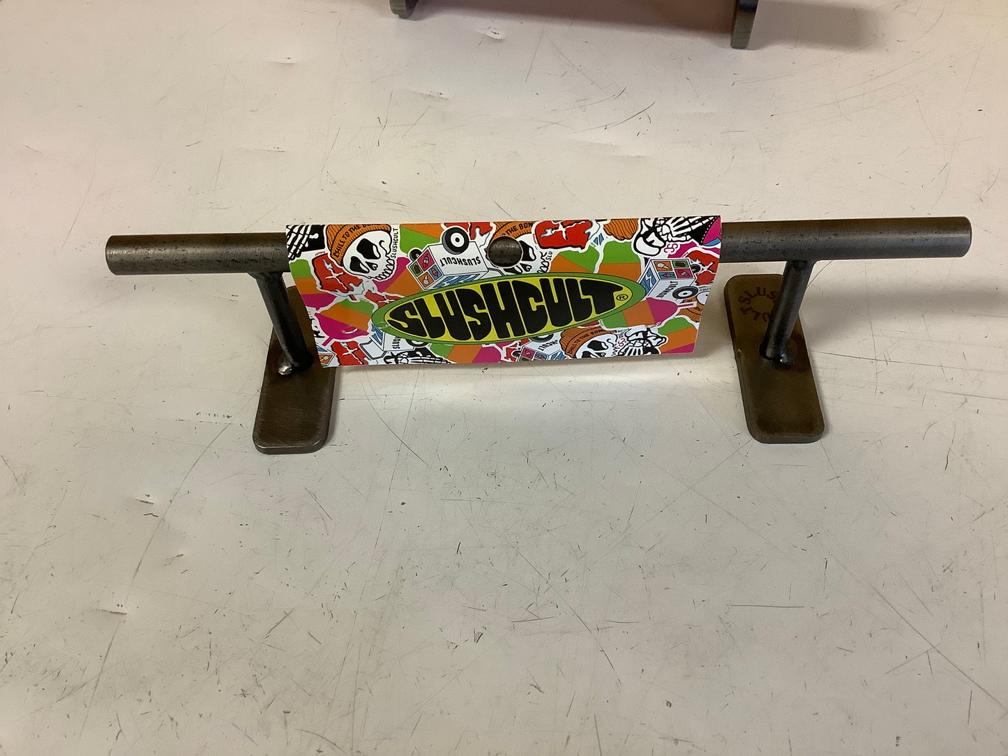 Slushcult flat bar fingerboard obstacle