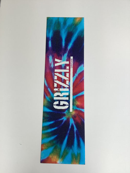 Grizzly Dark Colored Tie Dye Griptape