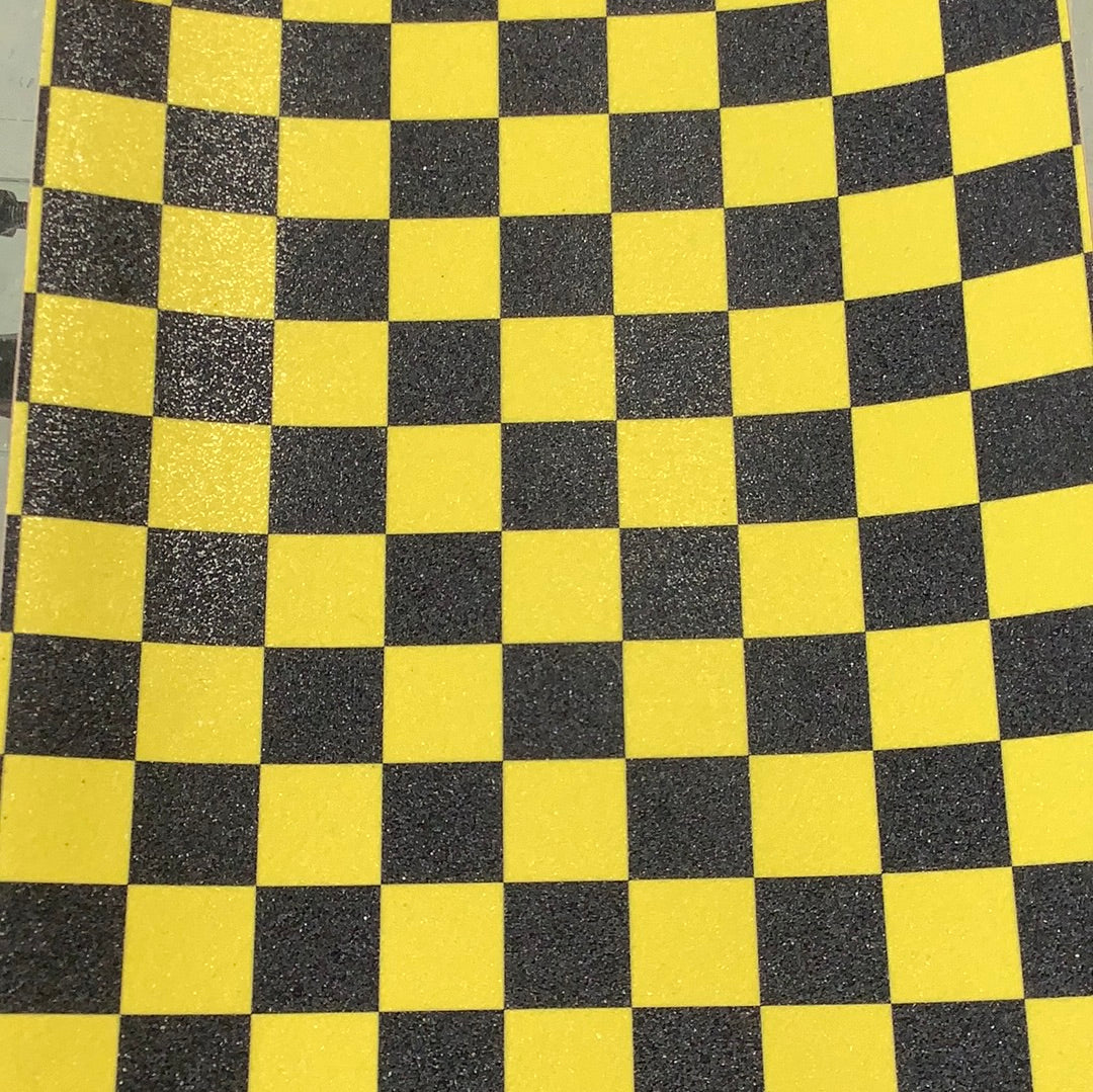 Black/Yellow Checkerboard/Stripe Grip Tape (sold separately)