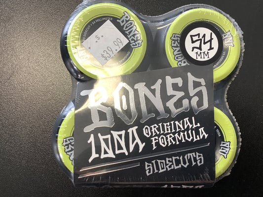 Bones original formula side cuts wheels