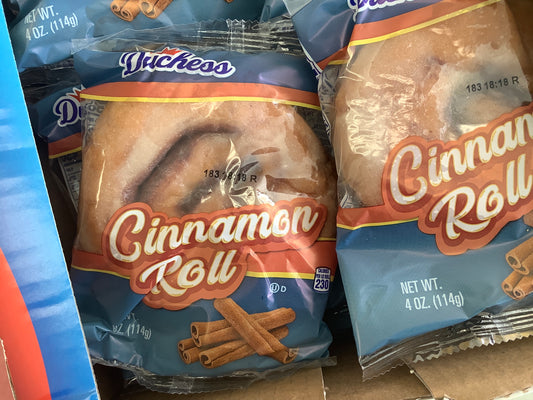 Duchess cinnamon roll 4oz