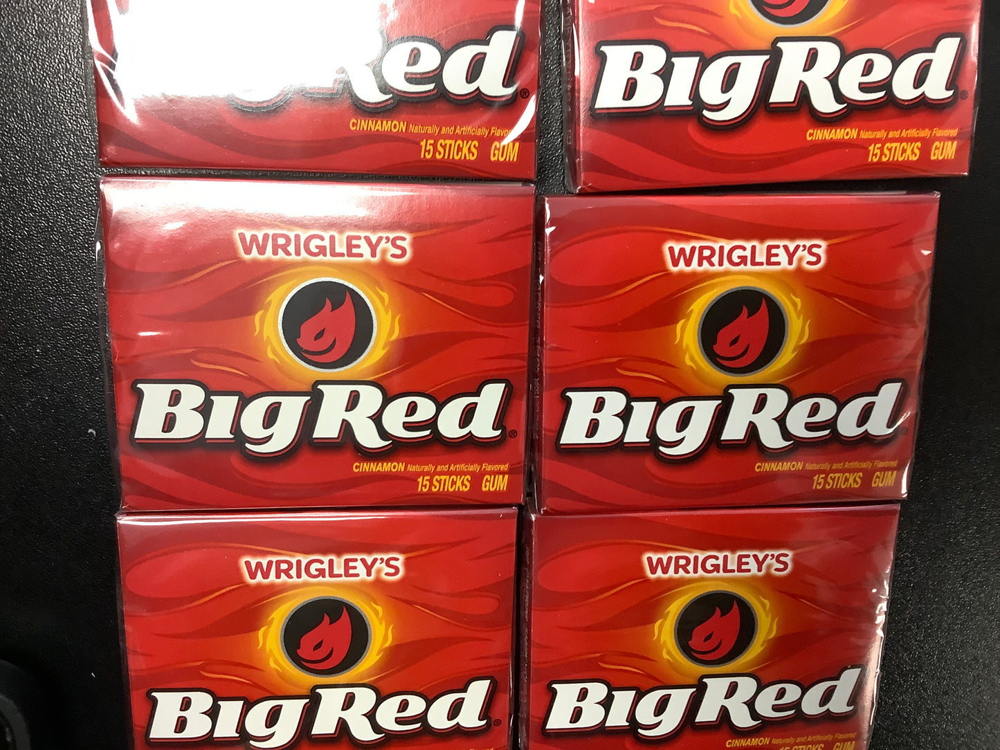 Wrigleys Big Red cinnamon 15 stick pack