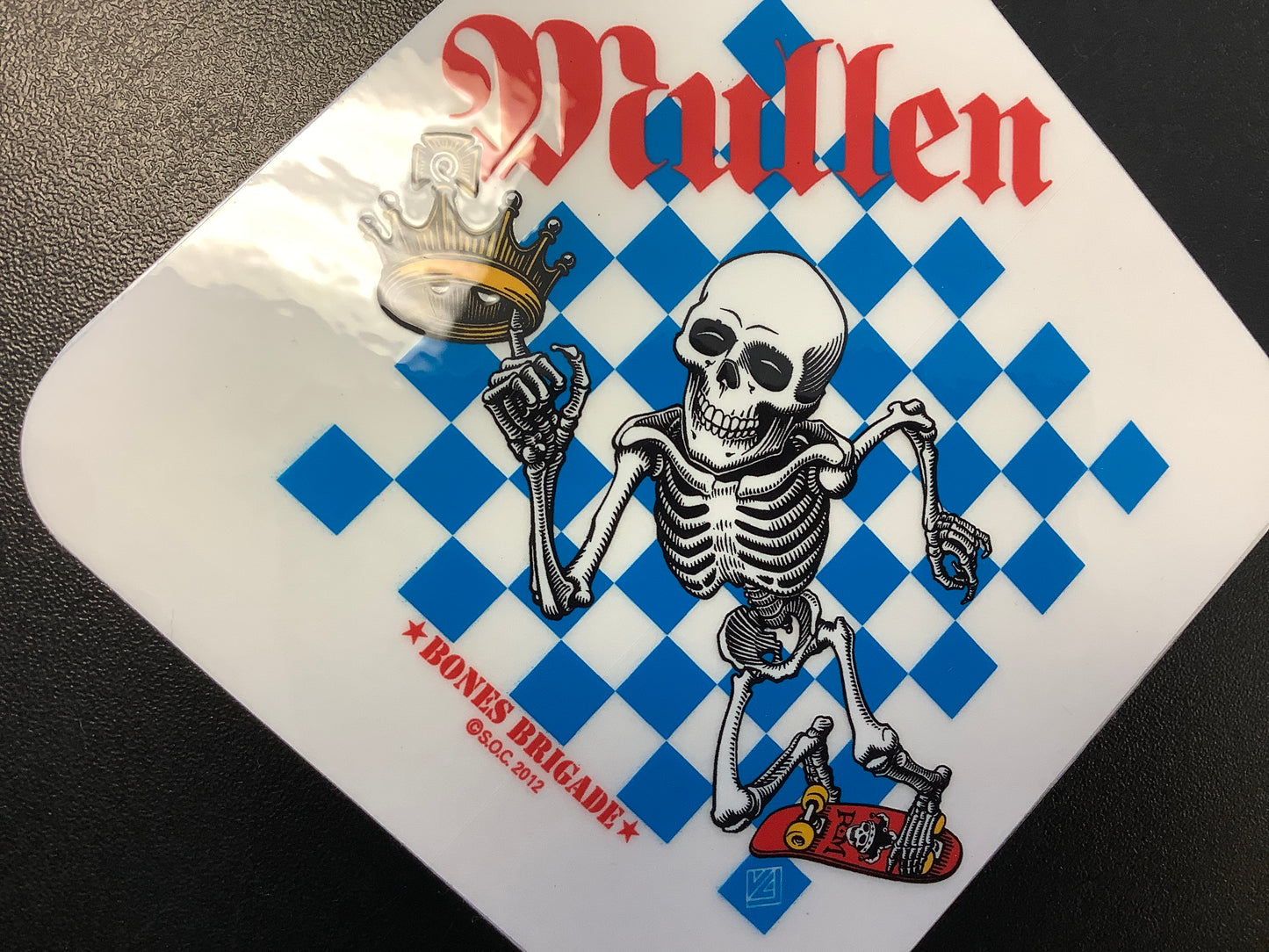 Mullen bones brigade 4 1/2 “ square sticker