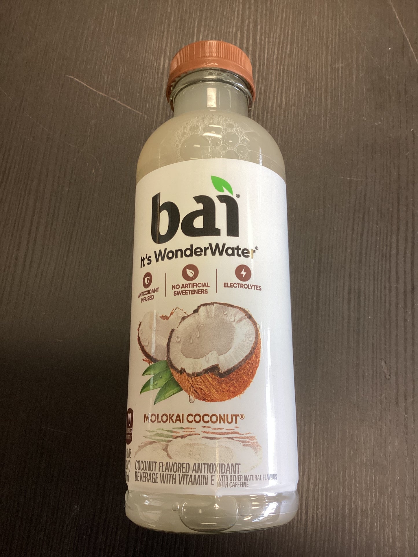 Bai WonderWater 18oz Molokai coconut