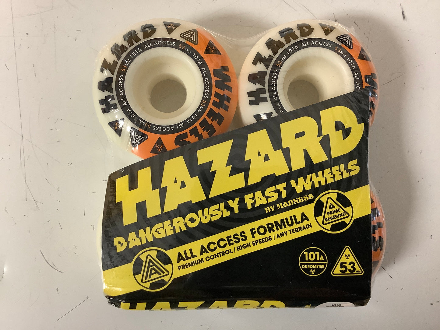 Hazard wheels 53mm 101a all access formula