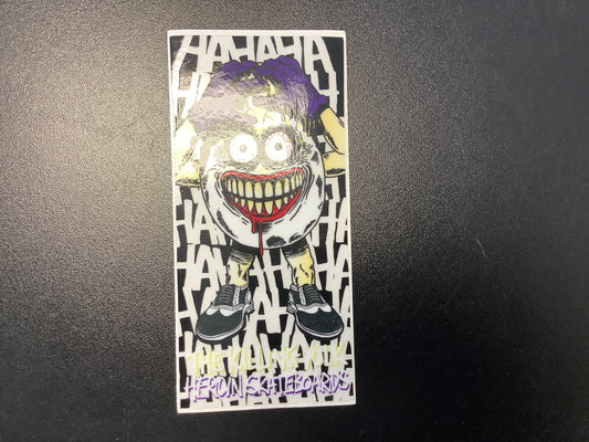 Heroin the killing yolk sticker