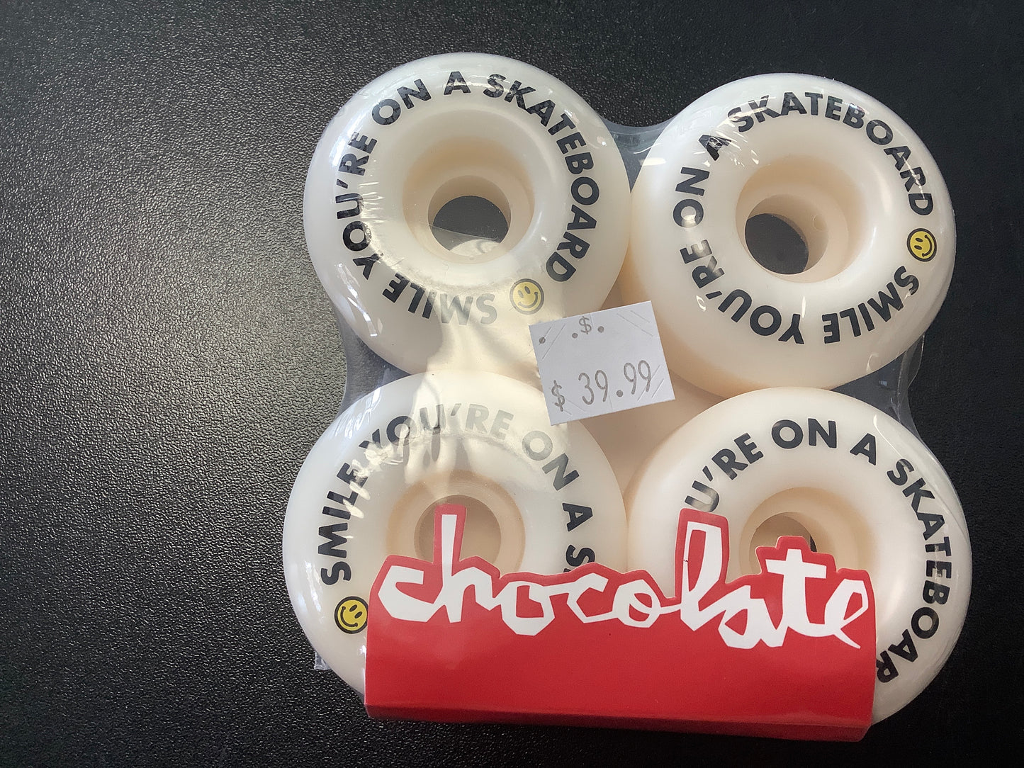 Chocolate Wheels smile staple 55 mm