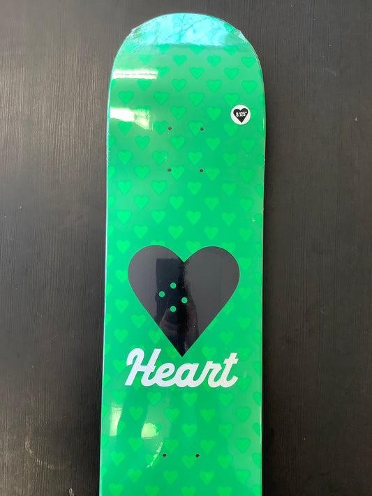 The Heart Supply Deck 8.125 Vertical Flow Neon