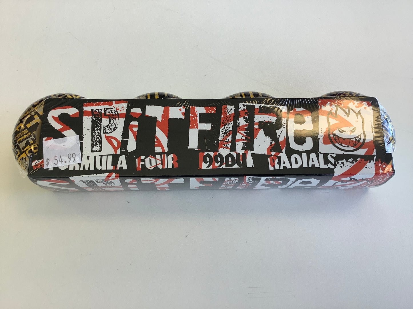 Spitfire Skateboard Wheels 55mm F4 99A RANSOM Radial natural Formula Four