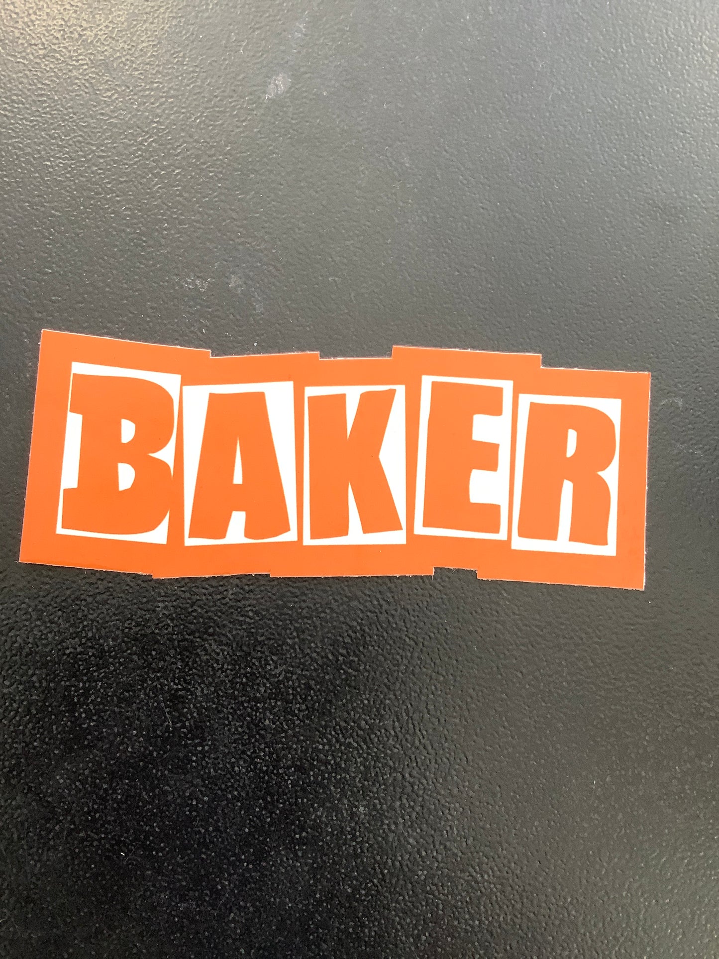 Baker Sticker Block Letters Large