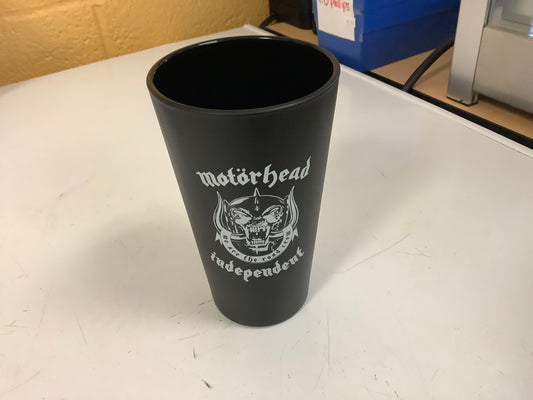 Independent Trucks Motörhead black glass pint glass