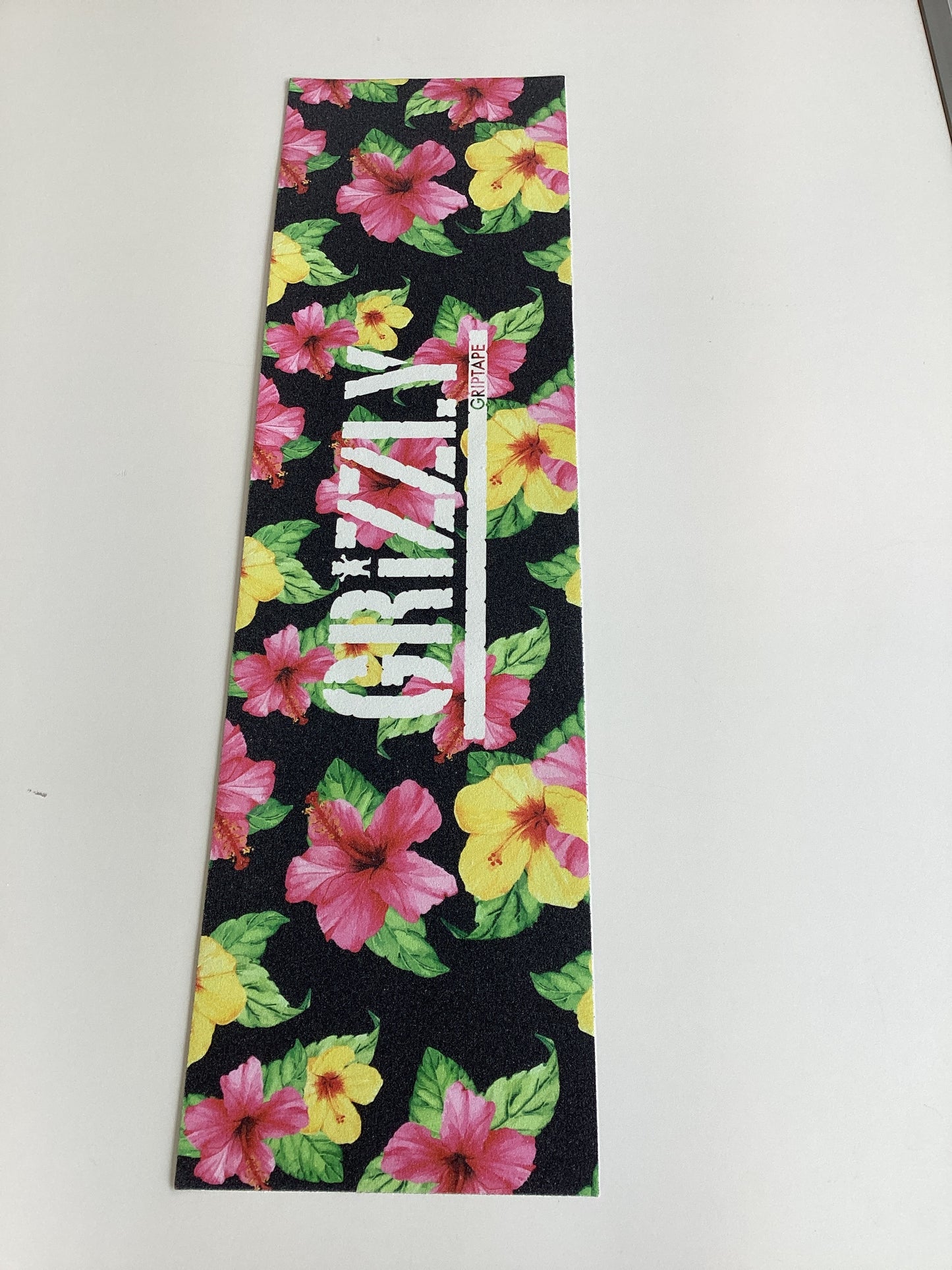 Grizzly Black Floral Griptape