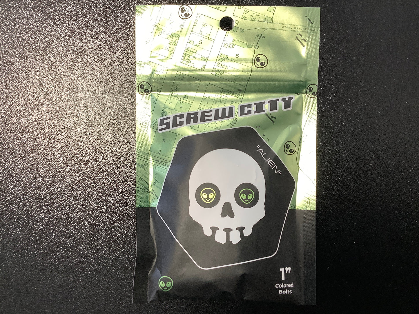 Screw city 1” mounting hardware alien head
