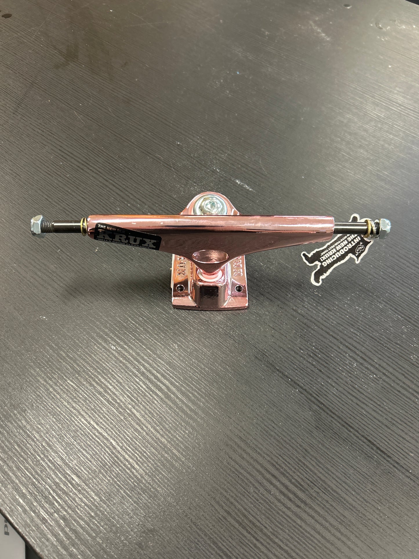 Krux 8.5 truck set rose mirror