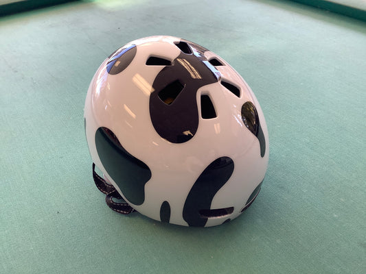 Nutcase helmet cow print