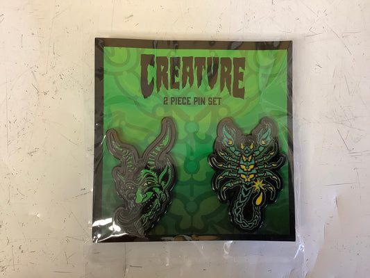 Creature 2 piece Hellion pin set
