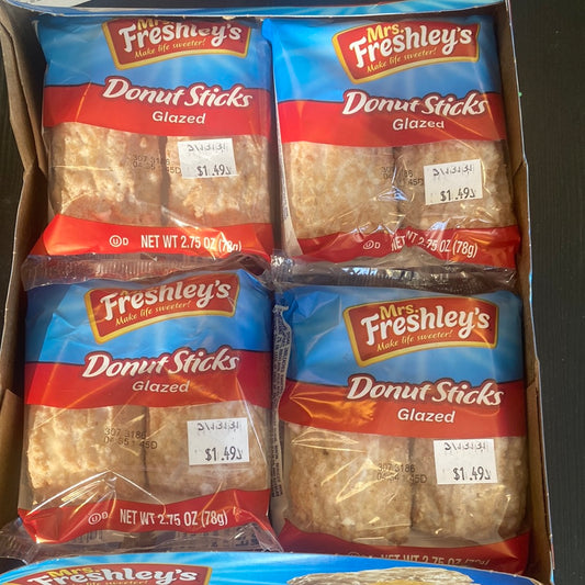 Mr Freshley’s Donut Sticks 2.75oz