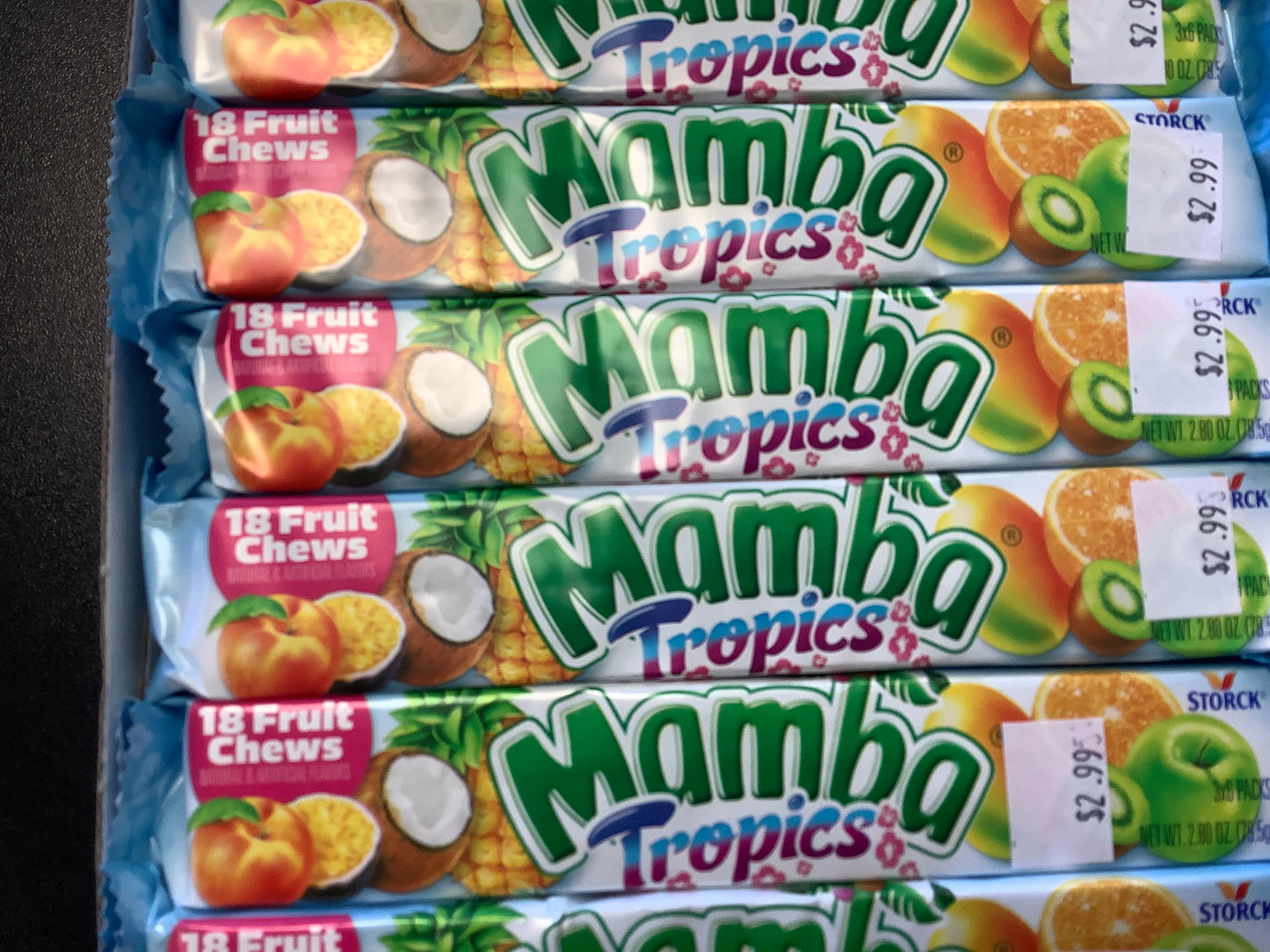 Mamba Tropics Fruit chews