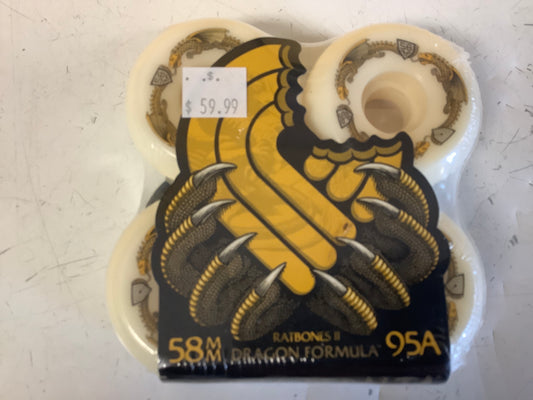 Bones wheels Dragon formula 58mm 95a