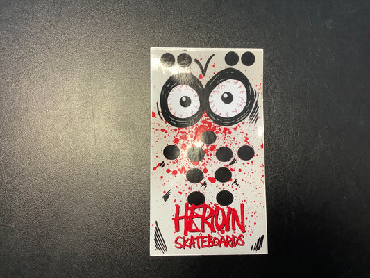 Heroin Hockey mask sticker