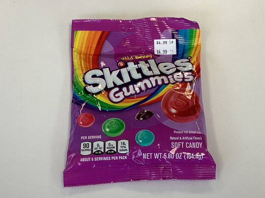 Skittles Gummies 5.8oz Wild Berry
