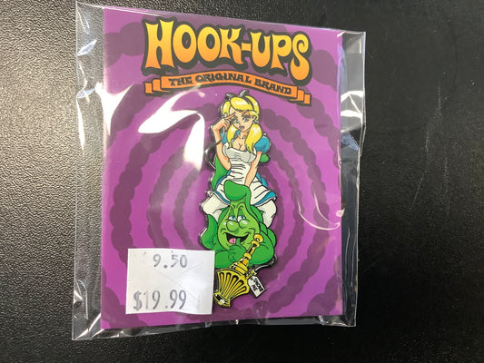 Hookups metal pin Alice and friends