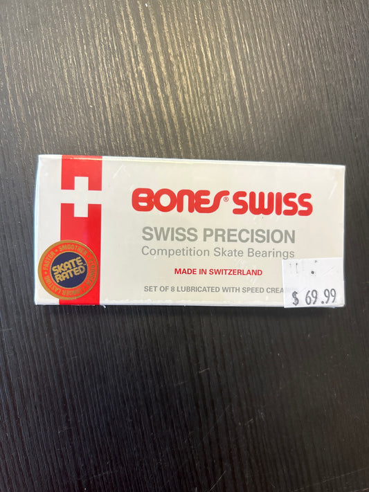 Bones Swiss Bearings set of 8 with spacers 8mm