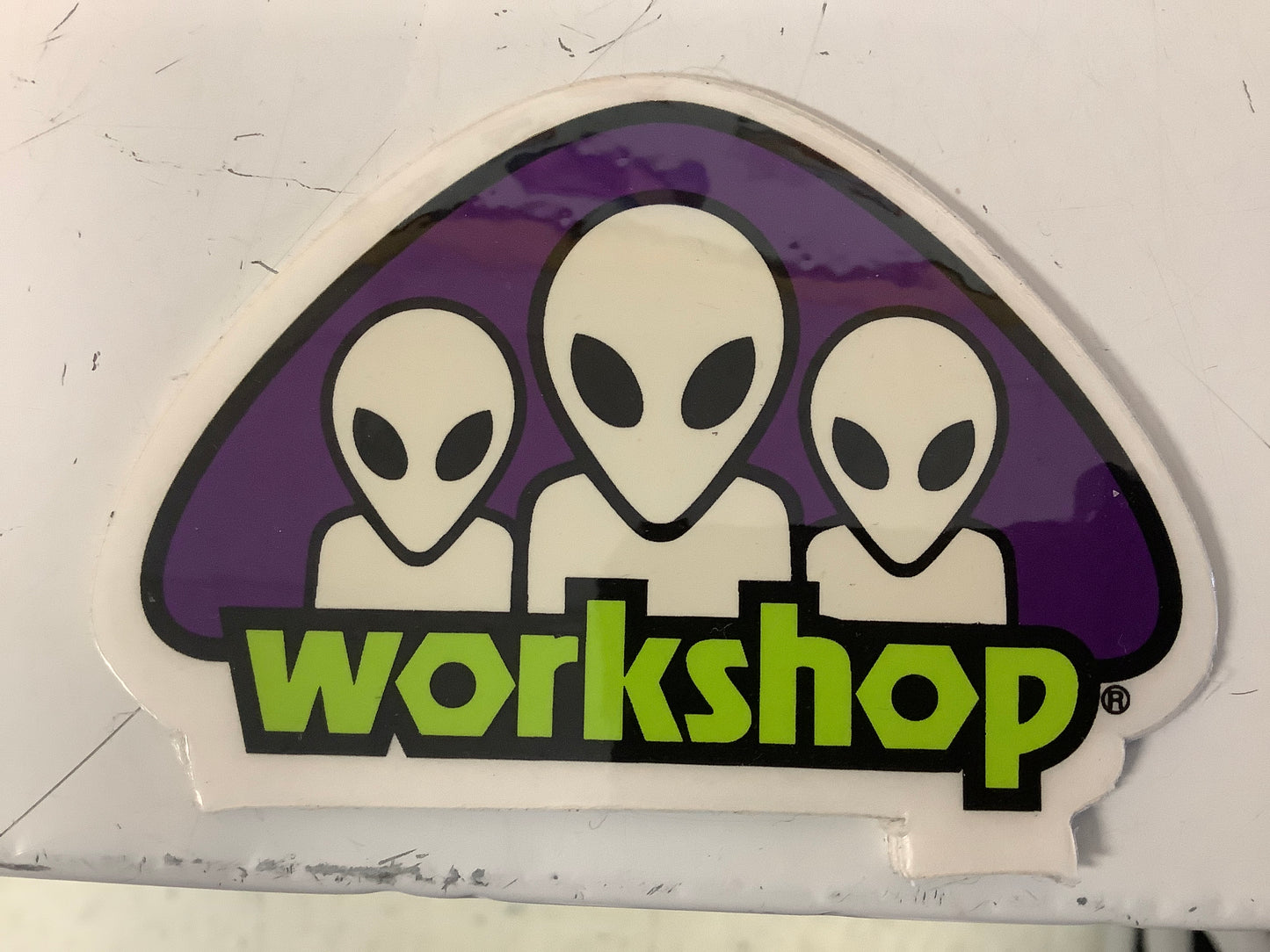 Alien workshop 3 aliens sticker