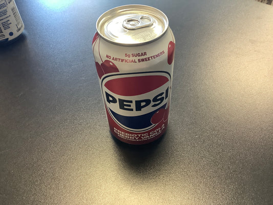 Pepsi prebiotic cola cherry vanilla