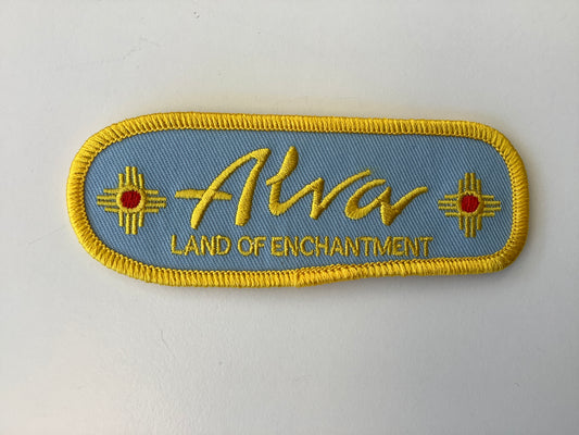 Alva Patch deck shape LAND OF ENCHANTMENT blue / yellow / red