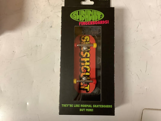 Slushcult 34mm Complete fingerboard- Test of time(red)