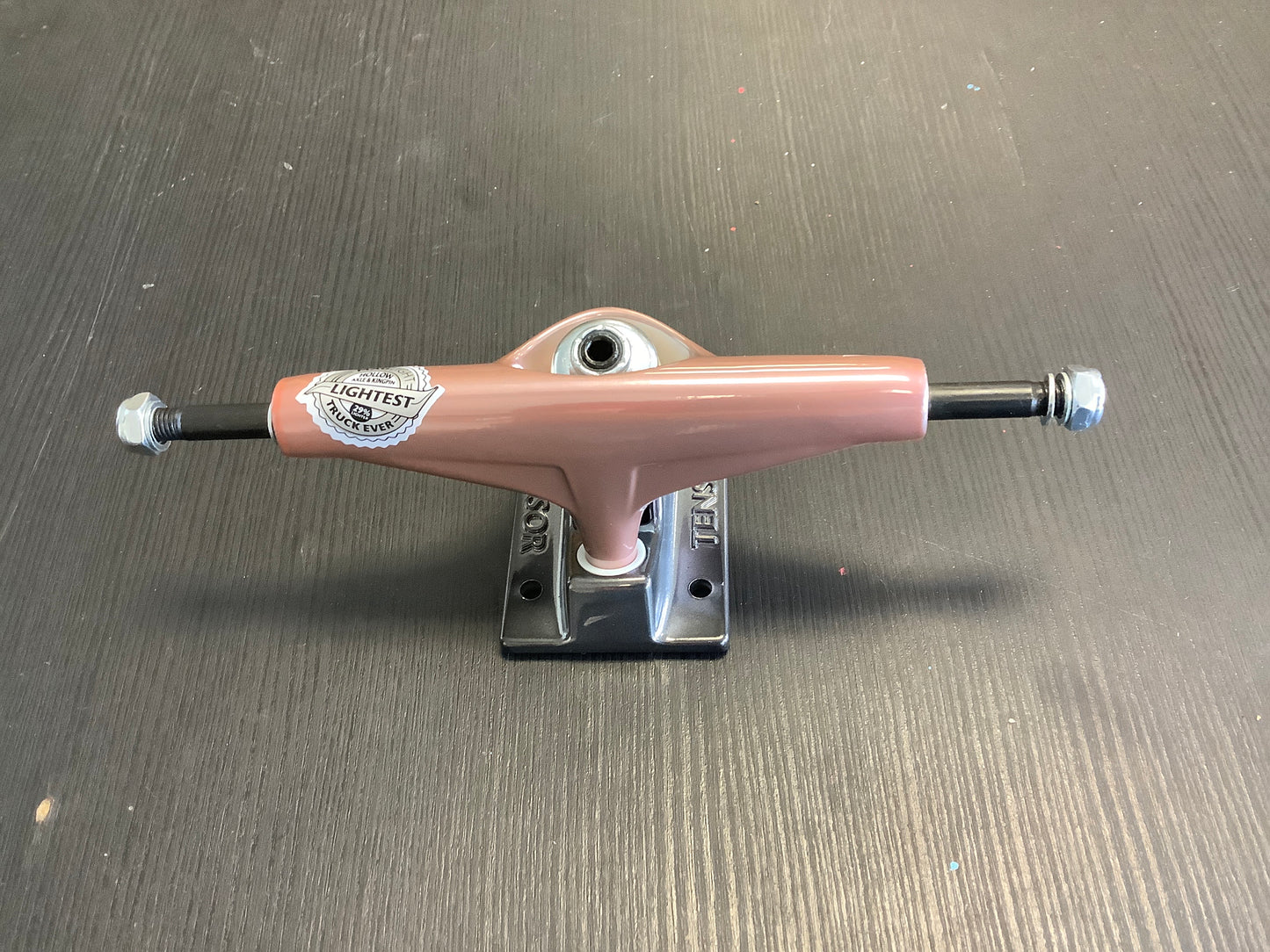 Tensor trucks maglight 5.25 set rose foil gray