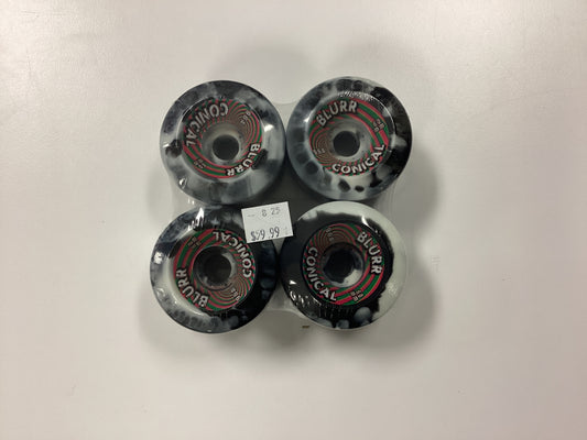 Blur conical wheels 60 mm (96A)