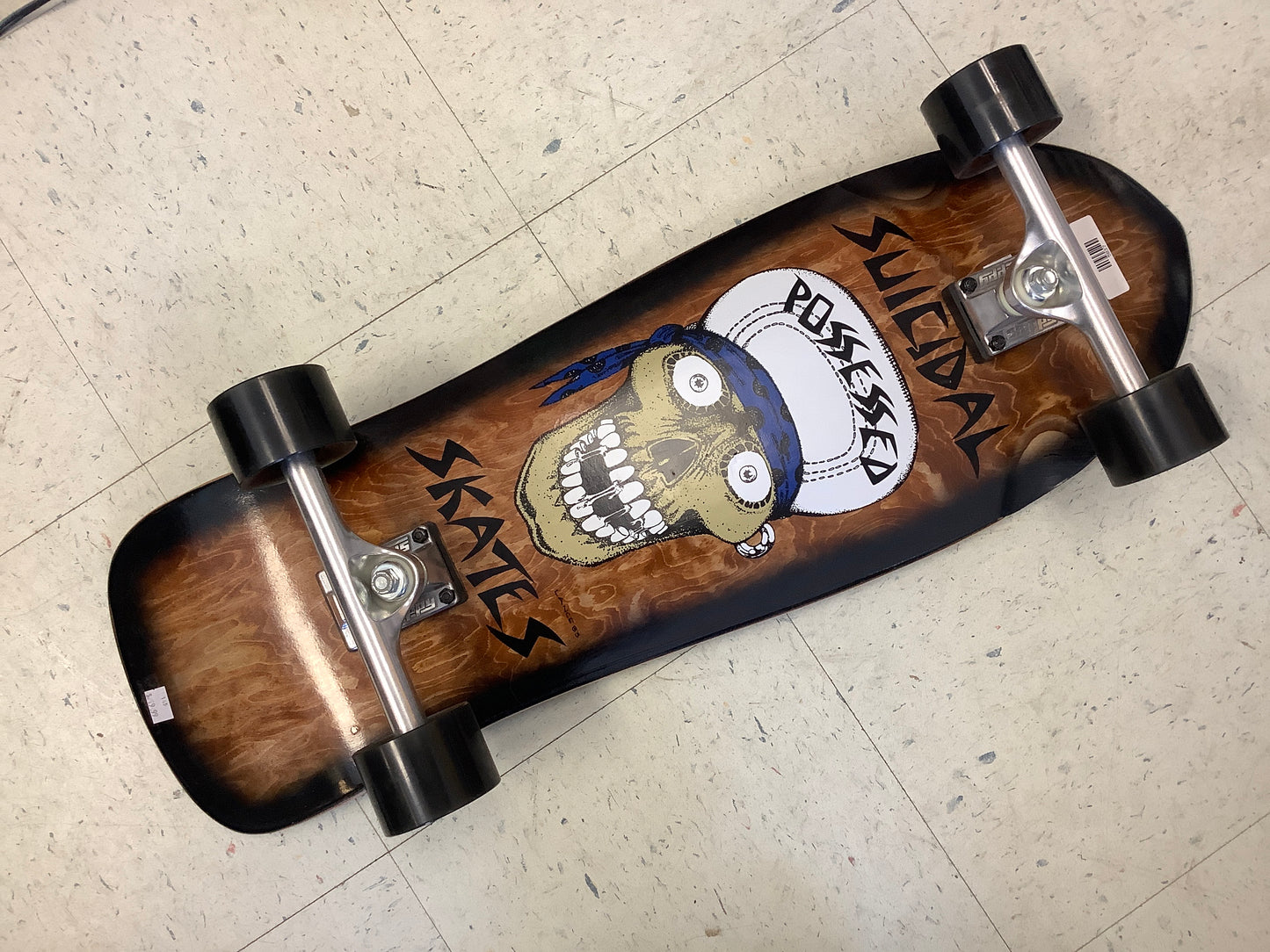 Suicidal Skates complete possessed skateboard