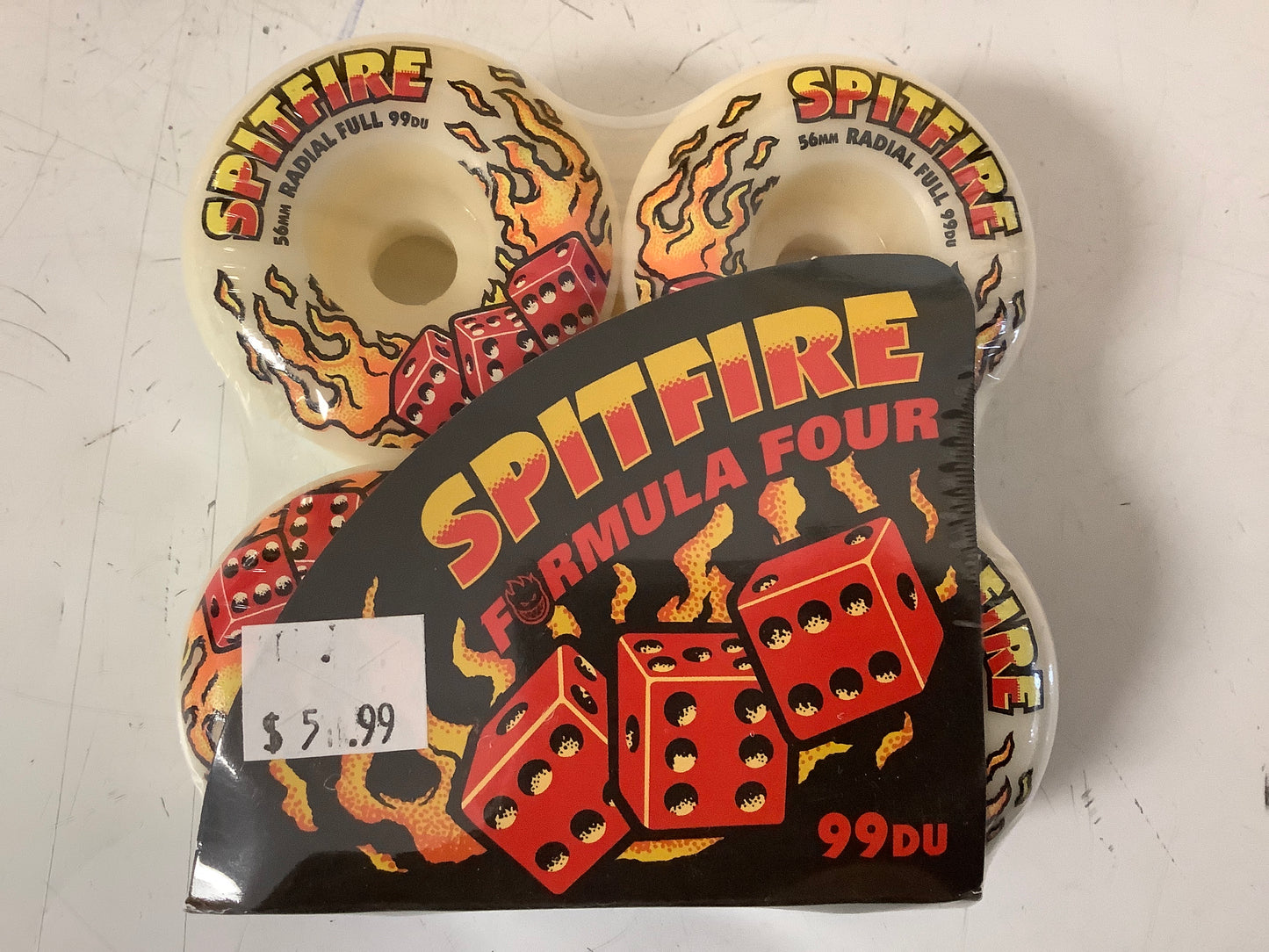 Spitfire Wheels Radial full 56 mm 99 du