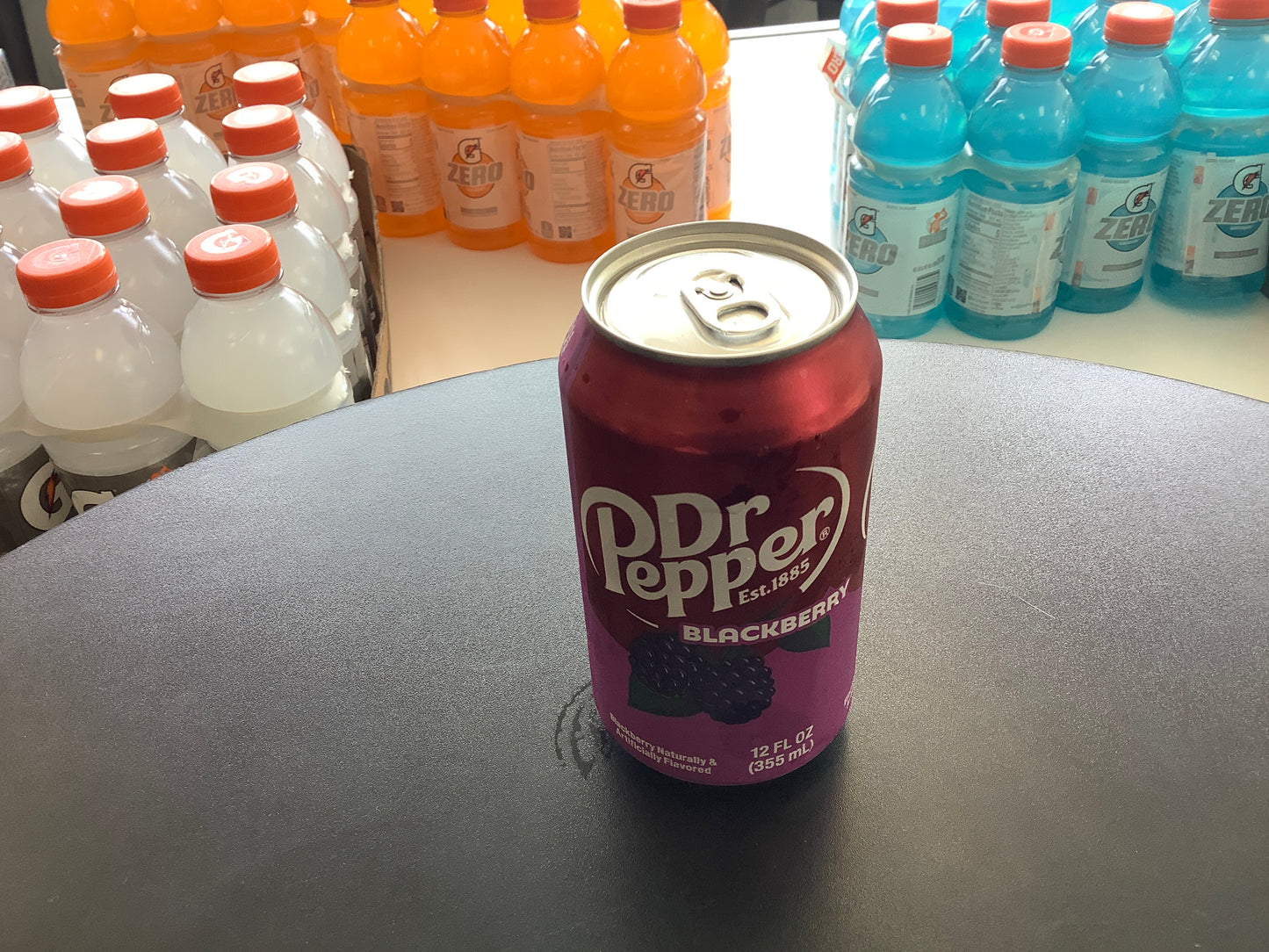 Dr Pepper blackberry 12 oz can
