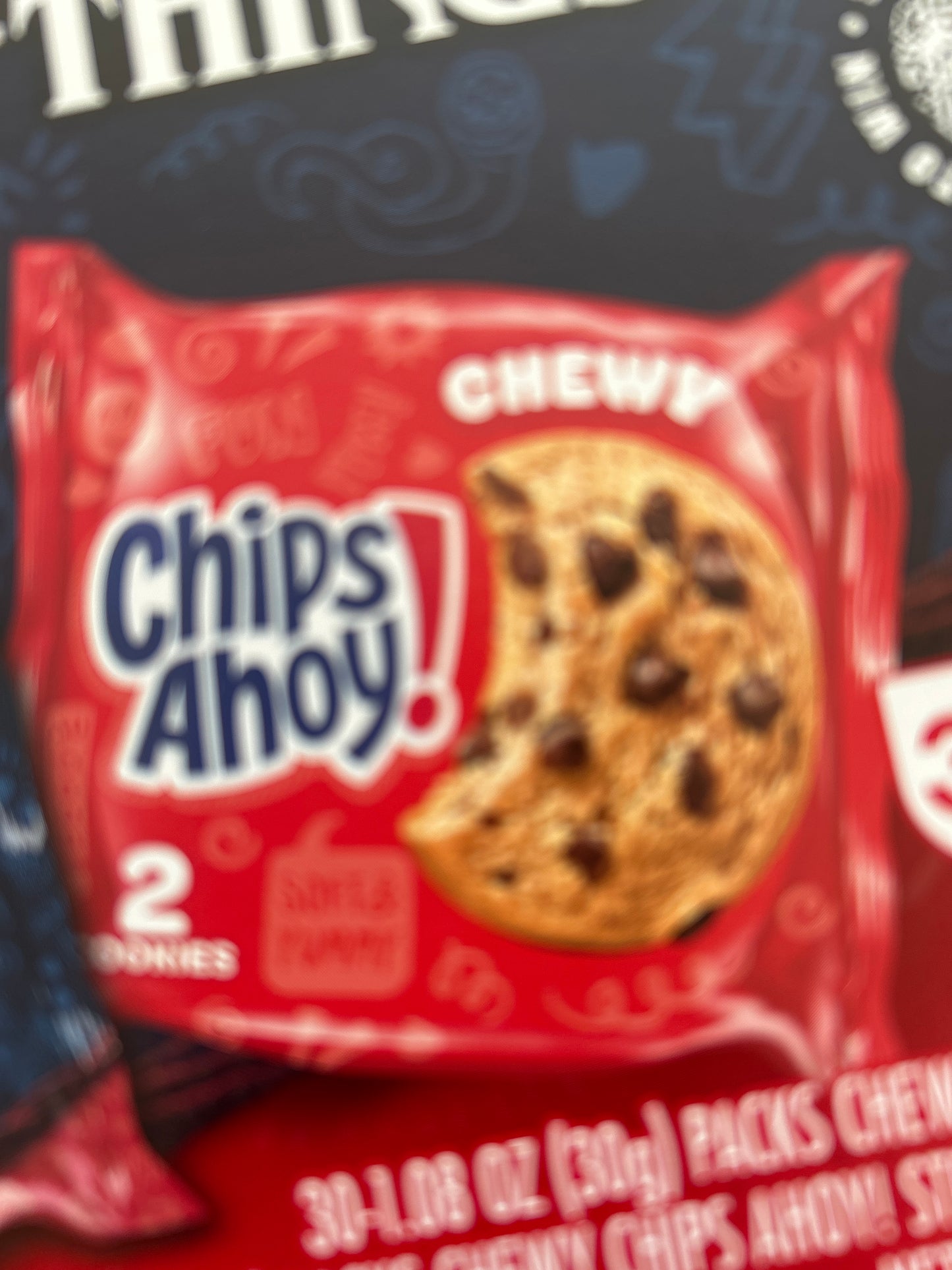 Nabisco Chips Ahoy Chewy 2 cookies 1.08oz