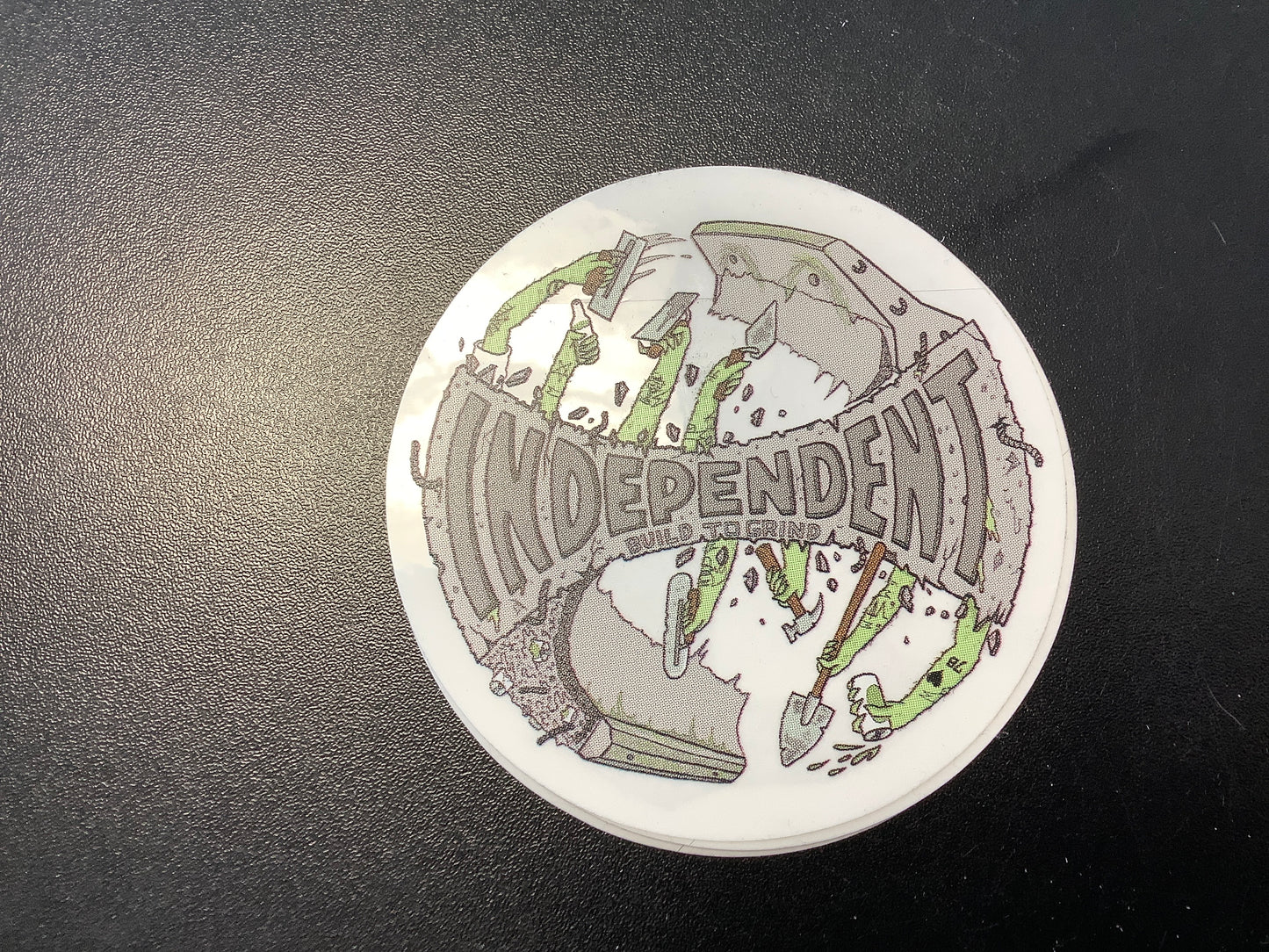 Independent Truck company zombie DIY sticker