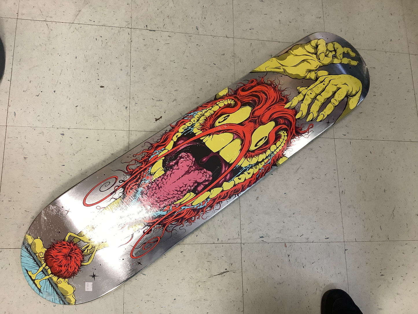 Grimple stix Gerwer longboard 10.5 deck
