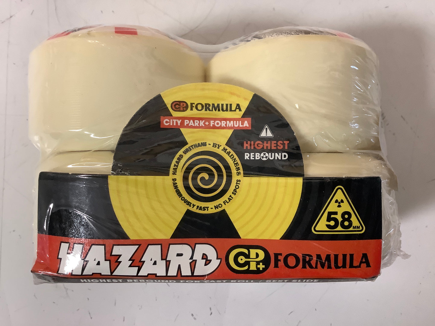Hazard wheels 58mm 101a du Rune Glifberg Cp formula